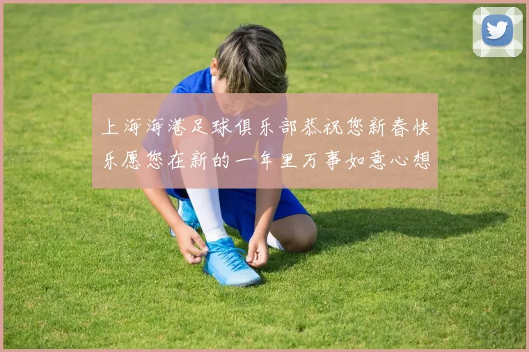 上海海港足球俱乐部恭祝您新春快乐愿您在新的一年里万事如意心想事成
